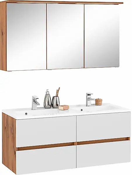 welltime Badmöbel-Set »Lucca« 2 Stk. tlg. günstig online kaufen