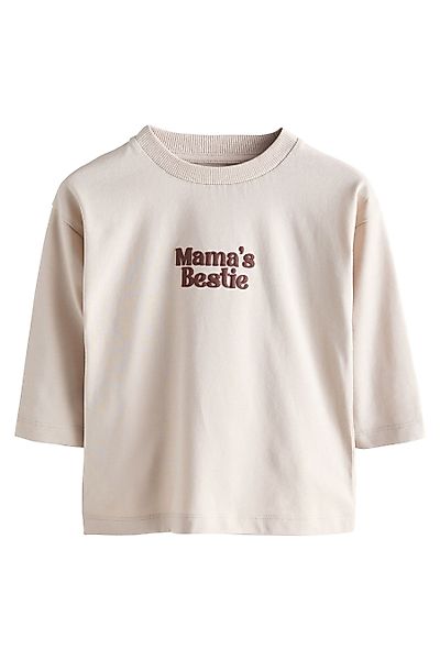 Next Langarmshirt Langarmshirt mit Grafikprint (1-tlg) günstig online kaufen