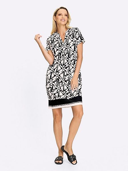heine Etuikleid Druck-Kleid Kurzarm günstig online kaufen