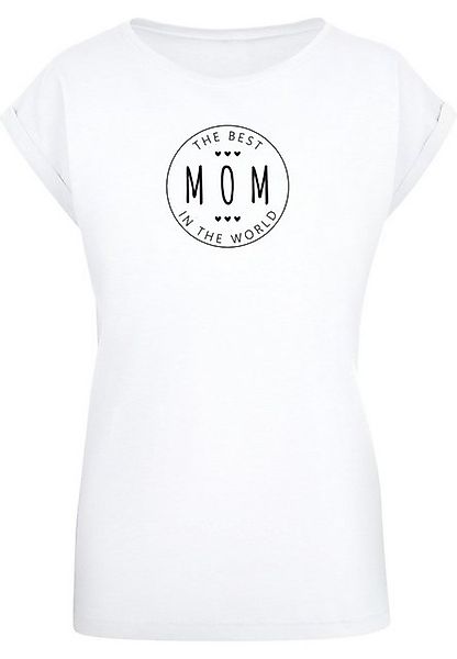 Merchcode T-Shirt Merchcode Damen Ladies Mothers Day - The best mom T-Shirt günstig online kaufen