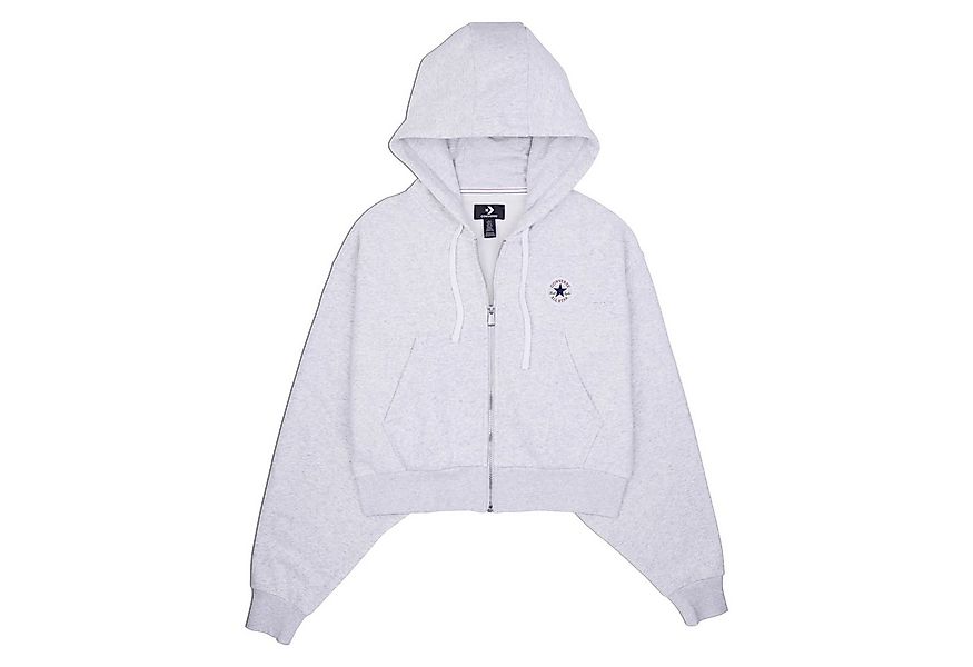 Converse Sweatjacke WOMEN'S CONVERSE RETRO FULL-ZIP HOODIE (1-tlg) cropped günstig online kaufen