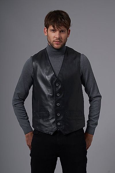 dc Dericompany Lederweste BD02368 Herren "Coleman" günstig online kaufen