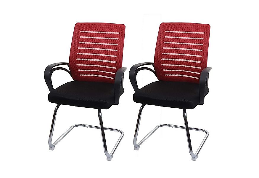 MCW Besucherstuhl MCW-K51 (Set), Inklusive Fußbodenschoner, Abgerundete Eck günstig online kaufen