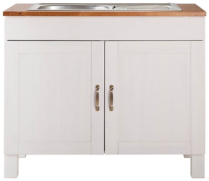 Home affaire Spülenschrank "Alby", Breite 100 cm, 1 Fach günstig online kaufen