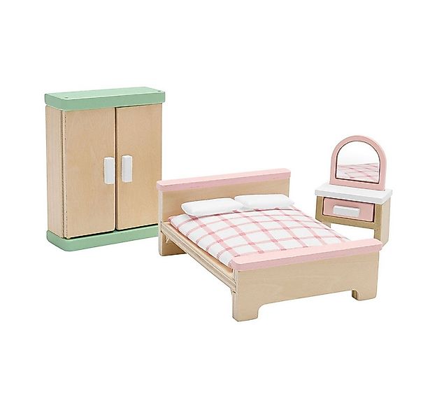 Besttoy Babypuppe Besttoy - Puppenhaus-Möbel - Schlafzimmer - aus Holz günstig online kaufen