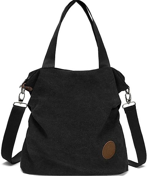 LuxusKollektion Umhängetasche Damen Canvas Umhängetasche Strandtasche günstig online kaufen