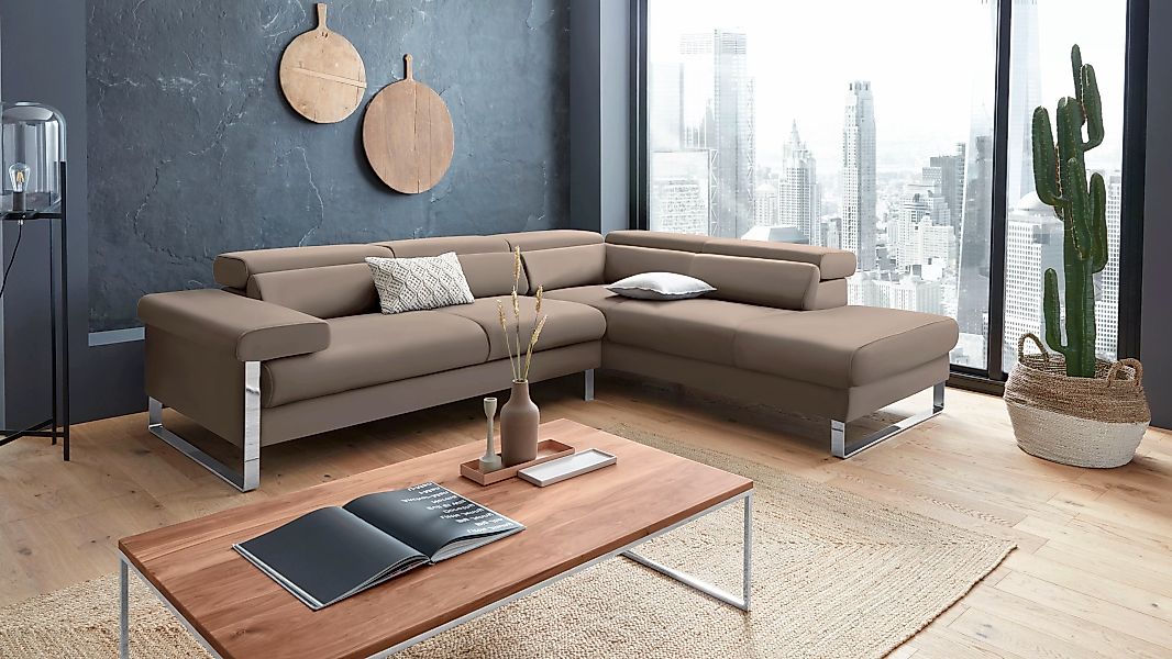 W.SCHILLIG Ecksofa "finn, toller Sitzkomfort, L-Form, hochwertige Verarbeit günstig online kaufen