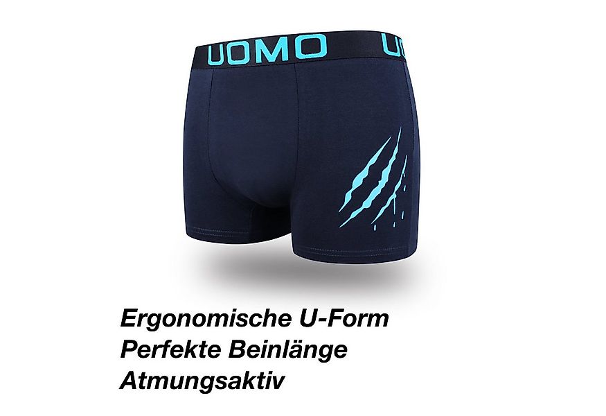 L&K Boxershorts 1104-1121 (10er-Pack) Herren Boxershorts mit tollem Motiven günstig online kaufen