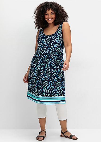 Sheego Sommerkleid "Sommerkleid" aufgesetzte Taschen günstig online kaufen