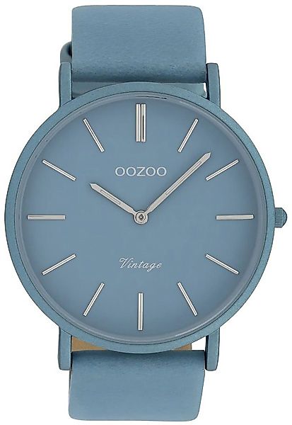OOZOO Quarzuhr Oozoo Damen Armbanduhr hellblau, günstig online kaufen