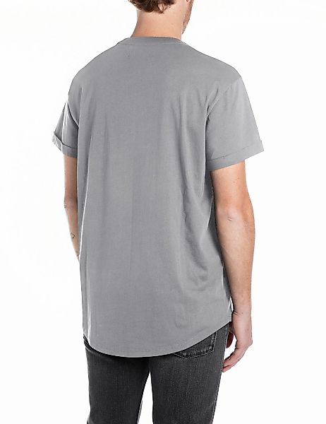 Replay Herren Rundhals T-Shirt BASIC JERSEY 30/1 Regular Fit günstig online kaufen