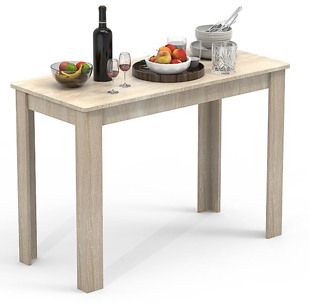 VCM Esstisch Holz Esstisch Küchentisch Esal 110 x 50 cm günstig online kaufen