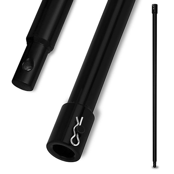 EBERTH Bohrer Verlängerung für Erdbohrer Gartenbohrer Stahl Länge 800mm günstig online kaufen
