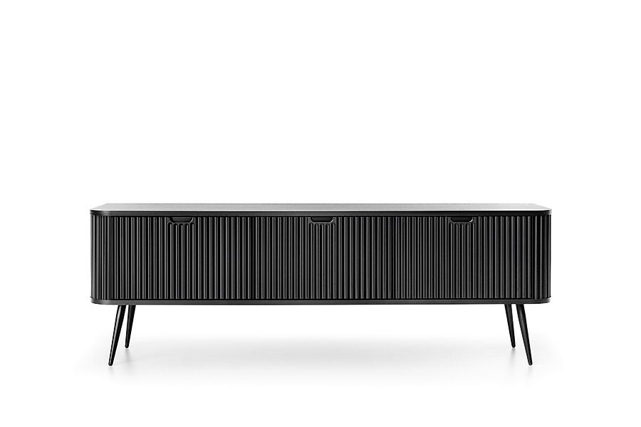 yourhouse24 Lowboard Zova RTV-168 TV-Schrank geriffelt, günstig online kaufen