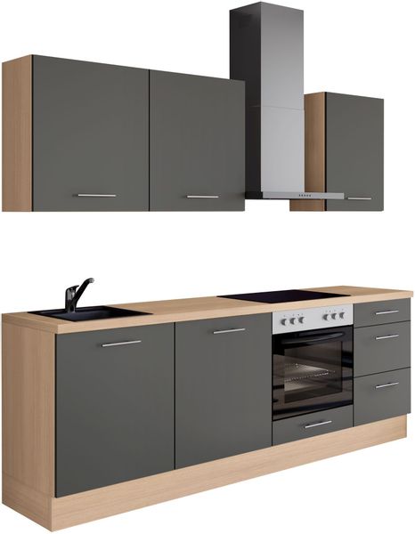 IMPULS KÜCHEN Küchenzeile "Kopenhagen", Ausrichtung wählbar, günstig online kaufen
