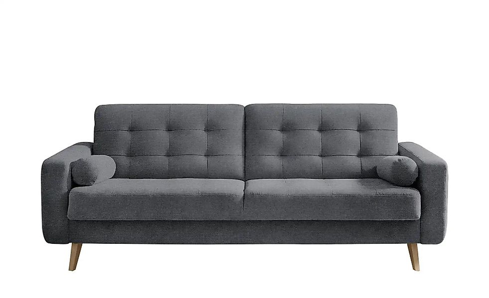 Schlafsofa mit Bettkasten Fjord ¦ grau ¦ Maße (cm): B: 226 H: 88 T: 90.0 Po günstig online kaufen