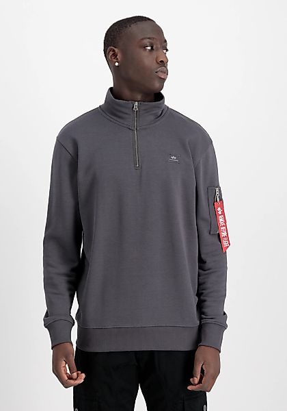 Alpha Industries Sweater "X-Fit Half Zip Sweater" günstig online kaufen