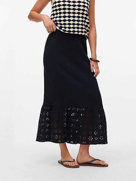 Vero Moda Maxirock "VMNATALI HW ANCLE SKIRT WVN GA" günstig online kaufen
