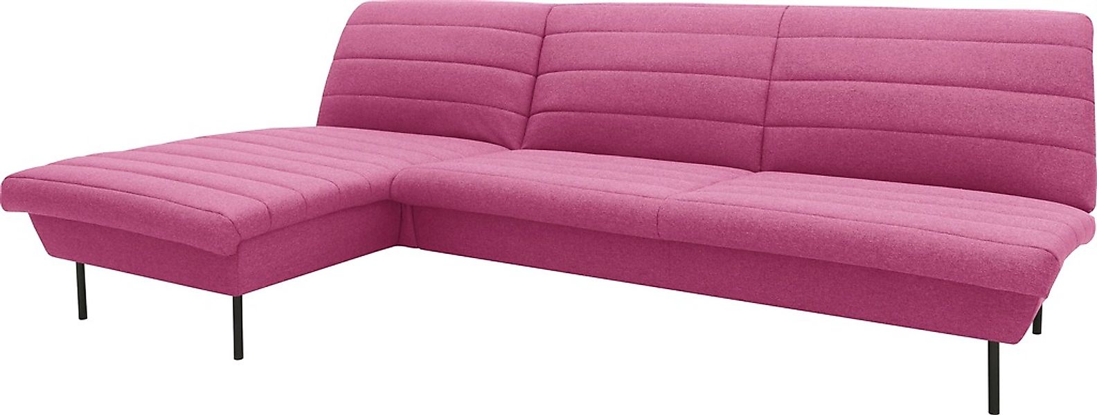 LOOKS by Wolfgang Joop Ecksofa "LOOKS IX L-Form", Quersteppung, ohne Armleh günstig online kaufen