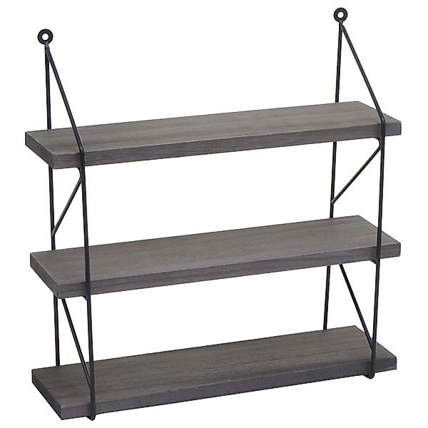 MCW Wandregal MCW-K78, Drei Regalböden, Industriedesign günstig online kaufen