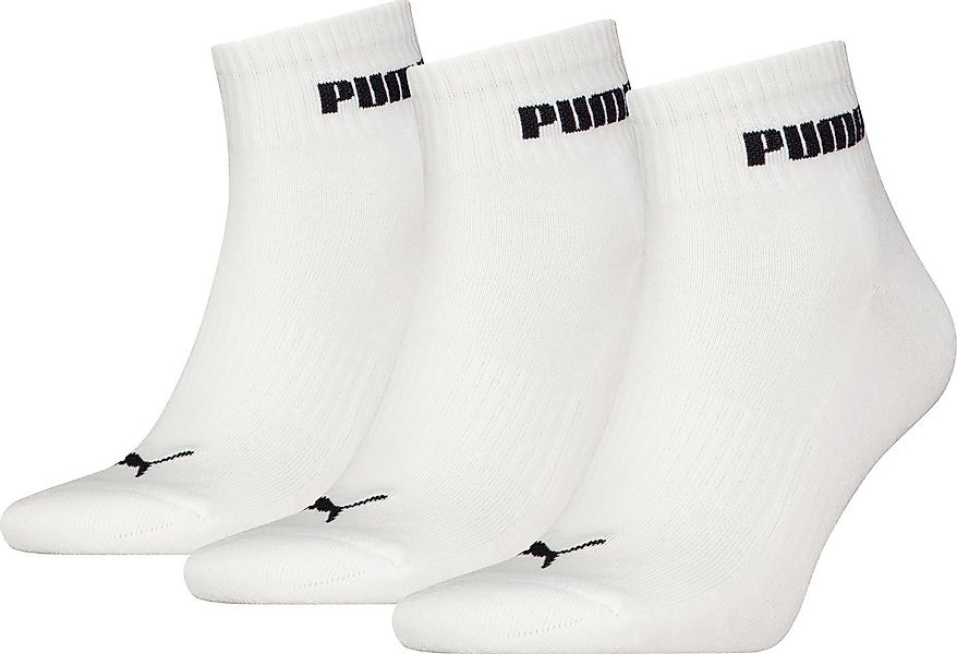 PUMA Sportsocken PUMA UNISEX CUSHIONED NEXT QUARTER 3P WHITE günstig online kaufen