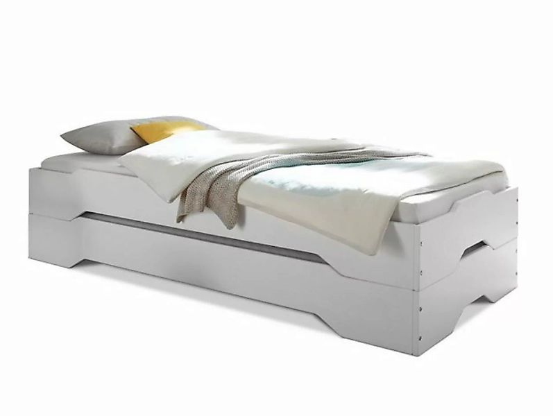 Moebel-Eins Kinderbett, LAURI Stapelbett 2er Set 90x200 cm, Material Massiv günstig online kaufen