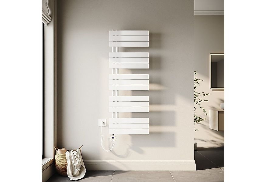 SONNI Designheizkörper Handtuchwärmer mit Heizung, programmierbarer Zeit un günstig online kaufen