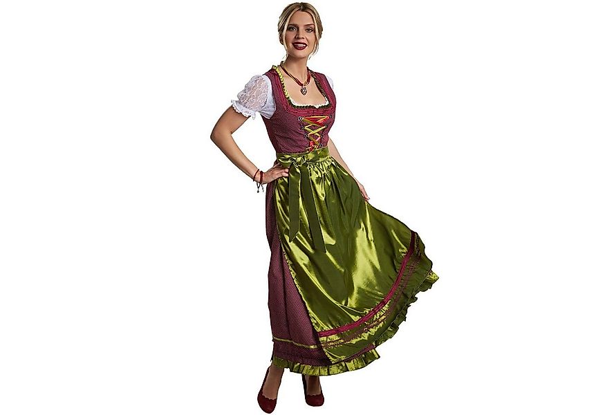 dressforfun Dirndl Frauenkostüm Maxi-Dirndl Ruhpolding Modell 2 günstig online kaufen