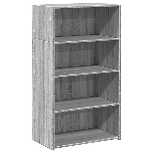 vidaXL Highboard Grau Sonoma 70x41x124 cm Holzwerkstoff 846409 günstig online kaufen