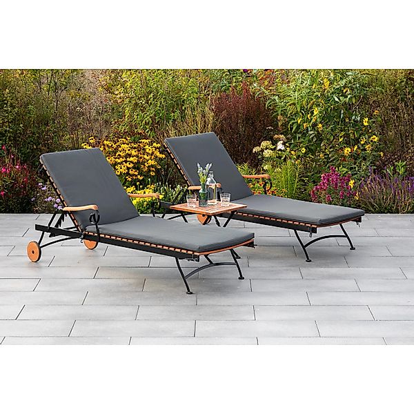 Merxx Schlossgarten Set 3-tlg. Hocker 45 x 45 cm günstig online kaufen