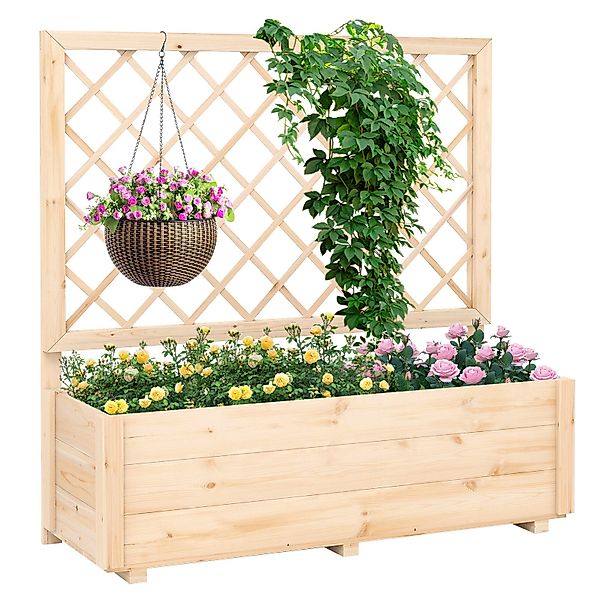 COSTWAY Blumenkasten (1 St), Hochbeet mit günstig online kaufen