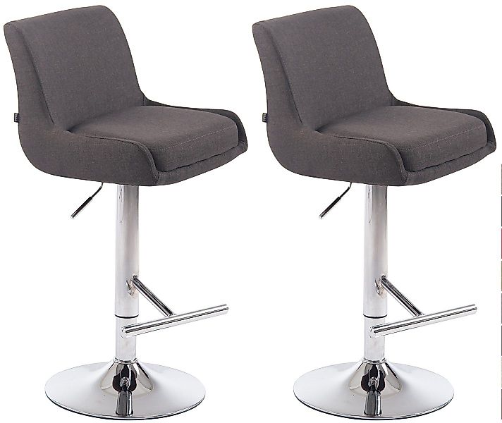 CLP Barhocker Club Stoff (2er Set, günstig online kaufen