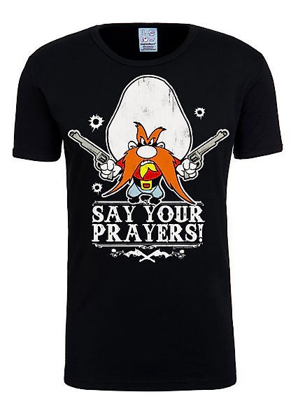 LOGOSHIRT T-Shirt "Looney Tunes – Say Your Prayers", mit lizenzierten Origi günstig online kaufen