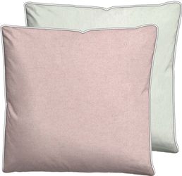 Biberna Kissenbezug "Hermal Flanell mit Reißverschluss, Melange-Optik, Wend günstig online kaufen