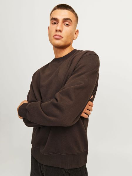 Jack & Jones Sweatshirt "JJEURBAN EDGE SWEAT CREW NECK NOOS" mit Rippbündch günstig online kaufen
