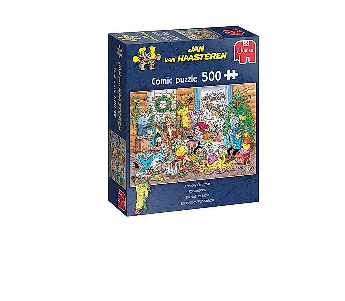 Jan van Haasteren Puzzle Jan van Haasteren Ein wolliges Weihnachten 500 Tei günstig online kaufen