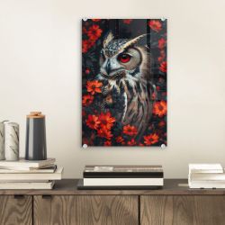 MuchoWow Acrylglasbild Eule - Waldtiere - günstig online kaufen