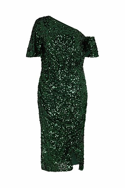 Lily and Lionel Midikleid "Nola Asymmetric Off Shoulder Sequins Midi Dress günstig online kaufen