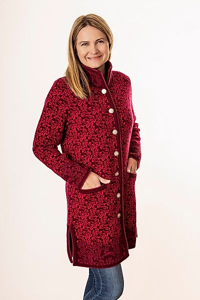 Pezzo D'oro Strickmantel Gehrock aus Merinowolle günstig online kaufen