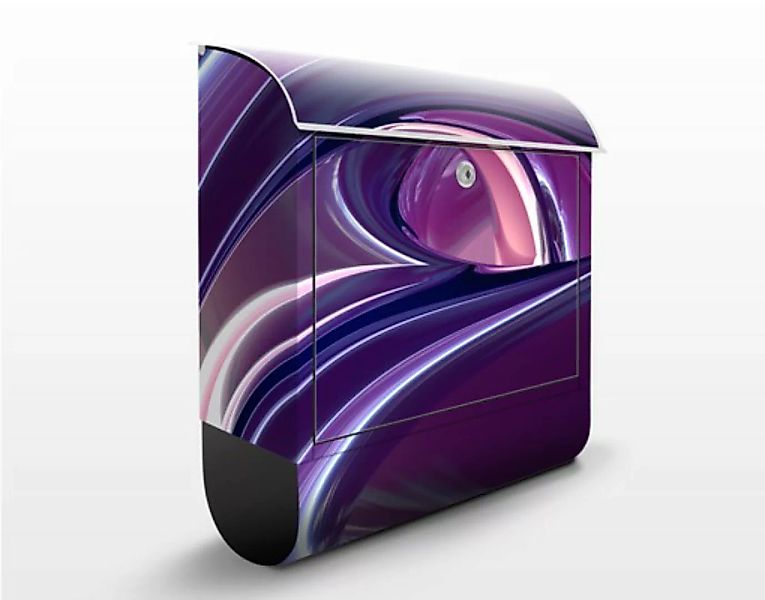 Briefkasten Abstrakt Circles in Purple günstig online kaufen