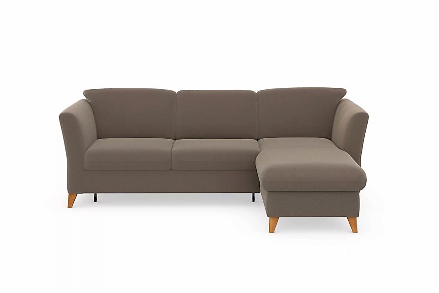 Home affaire Ecksofa »Trelleborg L-Form«, Federkern-Polsterung, wahlweise m günstig online kaufen