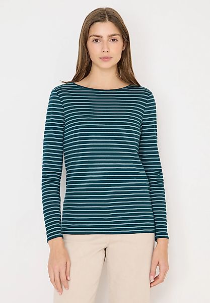 Cecil Langarmshirt aus reiner Baumwolle günstig online kaufen