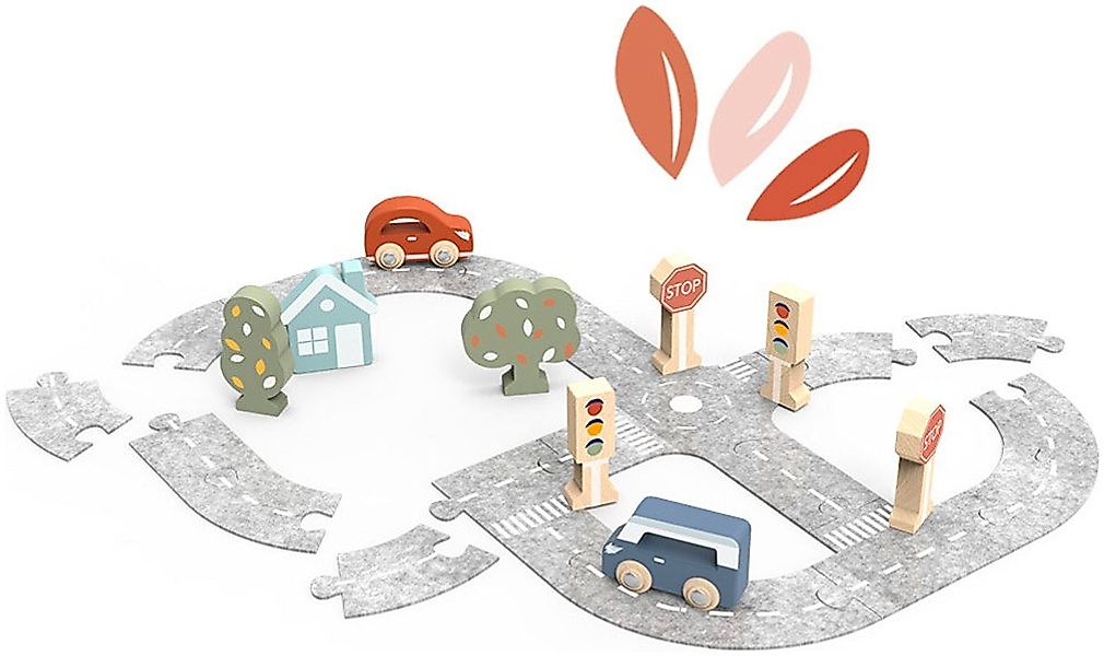 speedy monkey Spiel-Ampelanlage Autospur Puzzle (Set), FSC® - schützt Wald günstig online kaufen