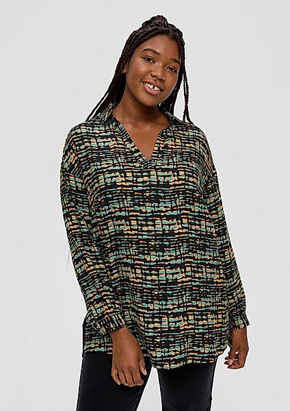 TRIANGLE Langarmbluse Bluse aus reiner Viskose günstig online kaufen
