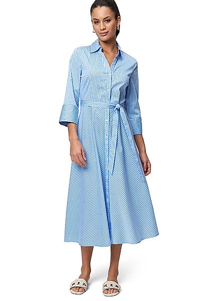 Zero Midikleid zero Midikleid mit Bindegürtel günstig online kaufen