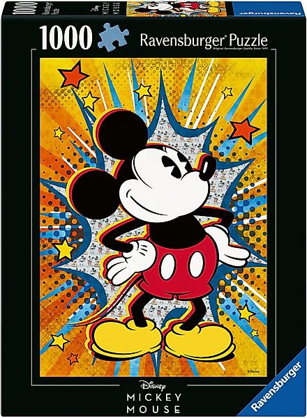 Ravensburger Puzzle Disney Mickey Mouse, Retro günstig online kaufen