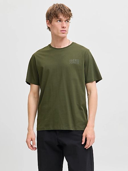 Jack & Jones Rundhalsshirt "JJECORP LOGO TEE SS", mit Logo Print günstig online kaufen