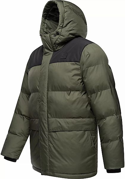 Ragwear Steppjacke Mikkesh Sportliche Herren Winterjacke mit Kapuze günstig online kaufen