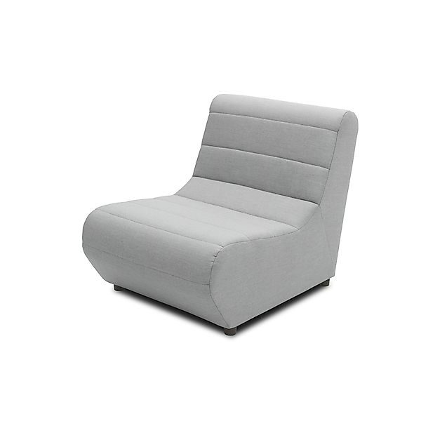 Outdoor Sofa 300 002 Sessel Element, Gartenmöbel, Couch, Gartensofa, silber günstig online kaufen