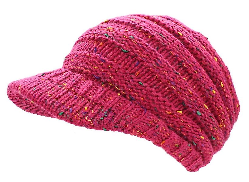 dy_mode Schirmmütze Damen Strickmütze Bunt Gestrickte günstig online kaufen